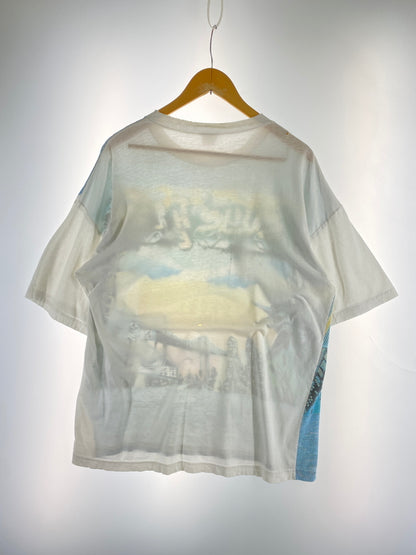 【現状渡し品】【メンズ】 USED 90~00S SKY THE LIMIT PRINT TEE 半袖Tシャツ ショートスリーブ ヴィンテージ 146-260718-AS-42-min サイズ：不明 下記参照 カラー：ホワイト 万代Net店