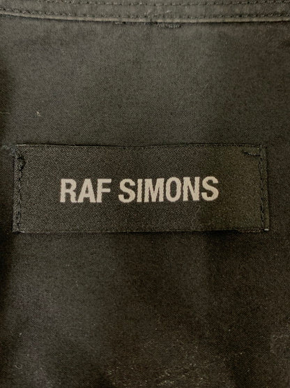【中古品】【メンズ】 RAF SIMONS ラフシモンズ 20SS MY OWN PRIVATE ANTWERP PATCH SHIRTS パッチ オーバーサイズ シャツ 140-260314-cn-3-min サイズ：44 カラー：ブラック 万代Net店