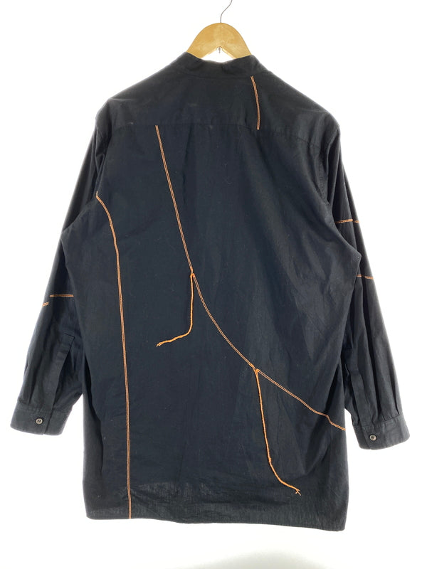 【現状渡し品】【メンズ】 KHOKI コッキ 19AW-B-01 L S SHIRT 長袖 シャツ トップス 140-260725-zi-05-min サイズ：2 カラー：ブラック 万代Net店