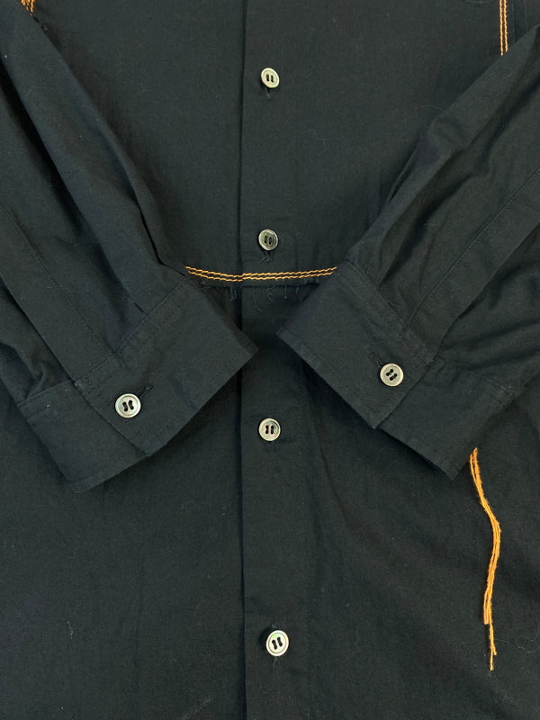 【現状渡し品】【メンズ】 KHOKI コッキ 19AW-B-01 L S SHIRT 長袖 シャツ トップス 140-260725-zi-05-min サイズ：2 カラー：ブラック 万代Net店