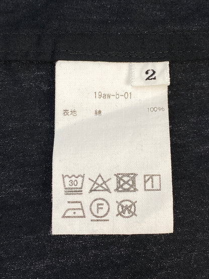 【現状渡し品】【メンズ】 KHOKI コッキ 19AW-B-01 L S SHIRT 長袖 シャツ トップス 140-260725-zi-05-min サイズ：2 カラー：ブラック 万代Net店