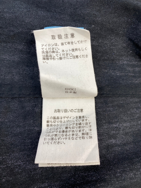 【現状渡し品】【メンズ】 KHOKI コッキ 19AW-B-01 L S SHIRT 長袖 シャツ トップス 140-260725-zi-05-min サイズ：2 カラー：ブラック 万代Net店
