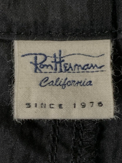 【中古品】【メンズ】 RON HERMAN ロンハーマン コットン ナイロン イージー パンツ 4110600549 ボトムス 152-260811-hu-24-min サイズ：S カラー：ブラック 万代Net店