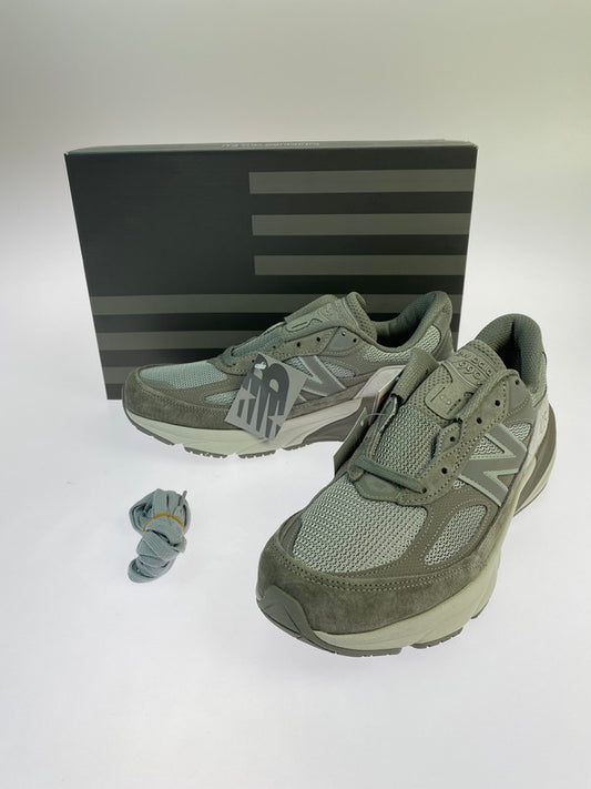 【中古品】【メンズ】 WTAPS ダブルタップス × NEW BALANCE ニューバランス M990WT6 スニーカー メンズ 靴 シューズ 162-260318-em-05-min サイズ：27.5cm カラー：グレー 万代Net店