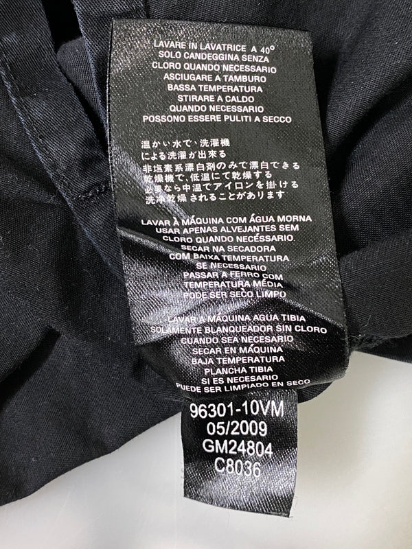 【中古品】【メンズ】 HARLEY DAVIDSON ハーレーダビッドソン INITIAL S/S SHIRT イニシャル ショートスリーブシャツ 半袖シャツ トップス 145-260709-yn-06-min サイズ：XL カラー：ブラック 万代Net店