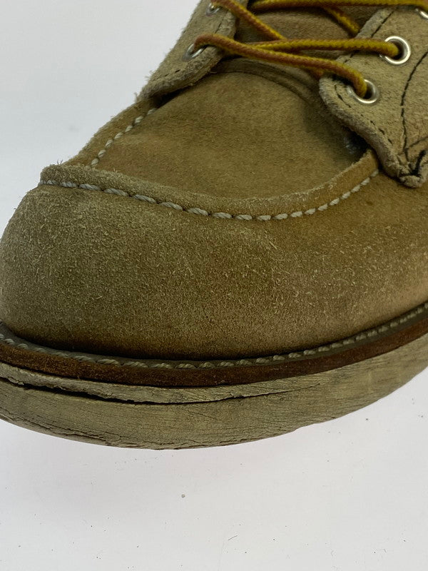 【中古品】【メンズ】 RED WING レッドウィング 6-INCH CLASSIC MOC 6 08173-1 6インチ クラシックモック ブーツ 靴 メンズ 165-260318-em-15-min サイズ：UK 7 1/2 カラー：ベージュ 万代Net店