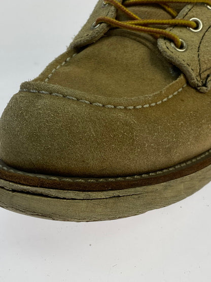 【中古品】【メンズ】 RED WING レッドウィング 6-INCH CLASSIC MOC 6 08173-1 6インチ クラシックモック ブーツ 靴 メンズ 165-260318-em-15-min サイズ：UK 7 1/2 カラー：ベージュ 万代Net店