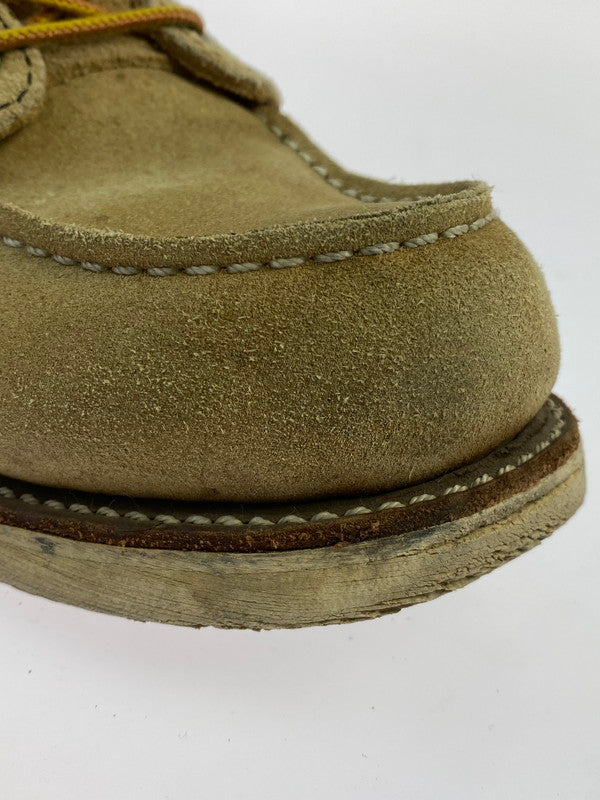 【中古品】【メンズ】 RED WING レッドウィング 6-INCH CLASSIC MOC 6 08173-1 6インチ クラシックモック ブーツ 靴 メンズ 165-260318-em-15-min サイズ：UK 7 1/2 カラー：ベージュ 万代Net店