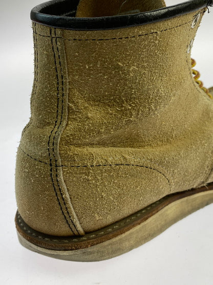 【中古品】【メンズ】 RED WING レッドウィング 6-INCH CLASSIC MOC 6 08173-1 6インチ クラシックモック ブーツ 靴 メンズ 165-260318-em-15-min サイズ：UK 7 1/2 カラー：ベージュ 万代Net店
