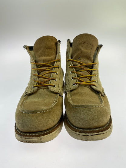 【中古品】【メンズ】 RED WING レッドウィング 6-INCH CLASSIC MOC 6 08173-1 6インチ クラシックモック ブーツ 靴 メンズ 165-260318-em-15-min サイズ：UK 7 1/2 カラー：ベージュ 万代Net店