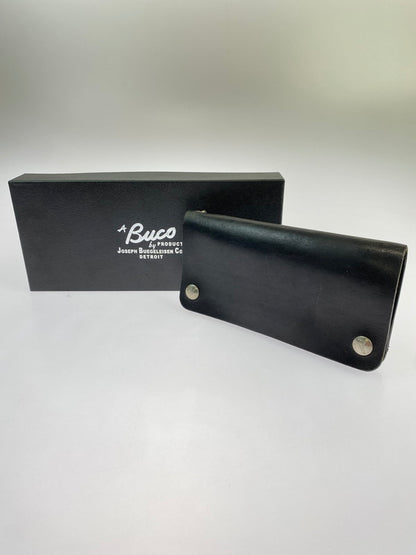 【現状渡し品】【メンズ】 The REAL McCOY'S ザリアルマッコイズ BUCO TRUCKER WALLET 長財布 200-260321-zi-12-min カラー：ブラック 万代Net店