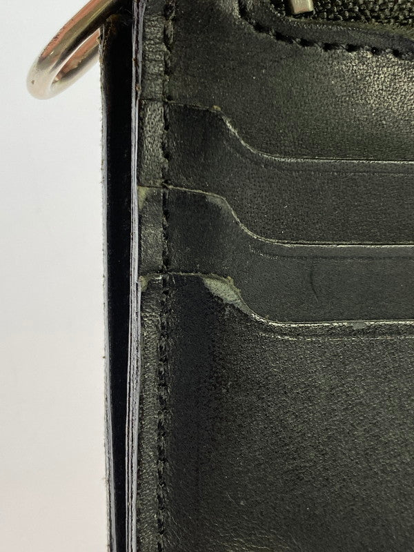 【現状渡し品】【メンズ】 The REAL McCOY'S ザリアルマッコイズ BUCO TRUCKER WALLET 長財布 200-260321-zi-12-min カラー：ブラック 万代Net店