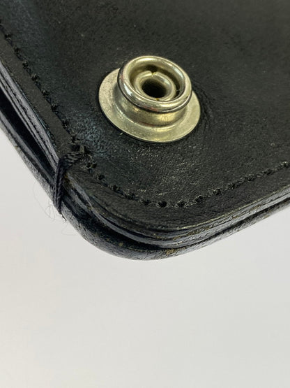 【現状渡し品】【メンズ】 The REAL McCOY'S ザリアルマッコイズ BUCO TRUCKER WALLET 長財布 200-260321-zi-12-min カラー：ブラック 万代Net店