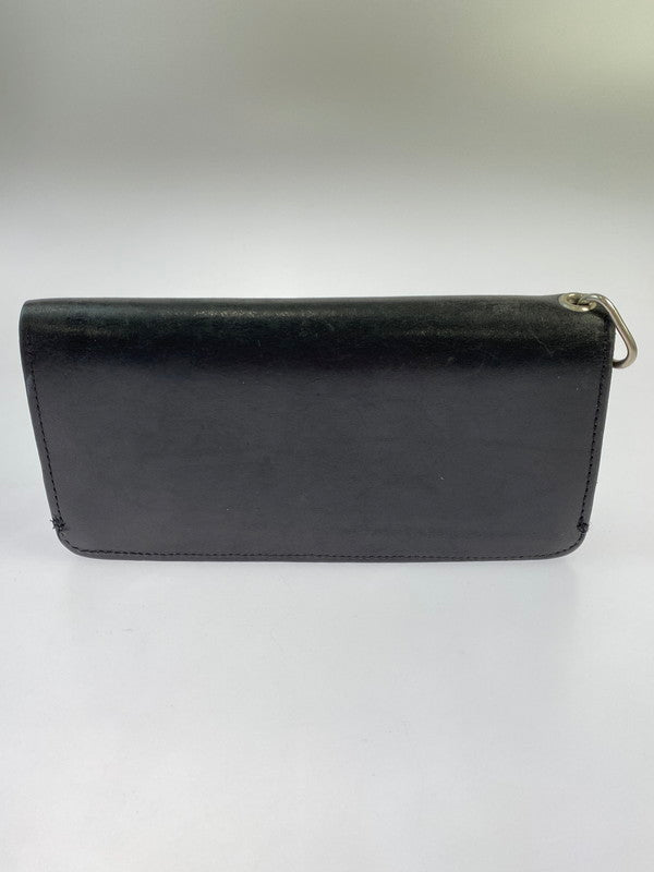 【現状渡し品】【メンズ】 The REAL McCOY'S ザリアルマッコイズ BUCO TRUCKER WALLET 長財布 200-260321-zi-12-min カラー：ブラック 万代Net店