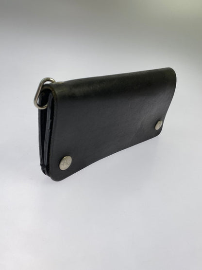 【現状渡し品】【メンズ】 The REAL McCOY'S ザリアルマッコイズ BUCO TRUCKER WALLET 長財布 200-260321-zi-12-min カラー：ブラック 万代Net店