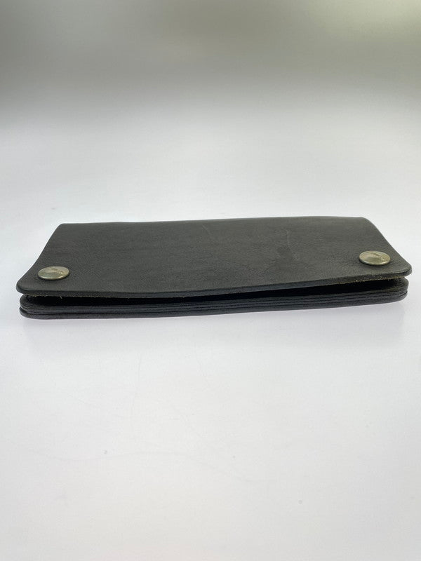 【現状渡し品】【メンズ】 The REAL McCOY'S ザリアルマッコイズ BUCO TRUCKER WALLET 長財布 200-260321-zi-12-min カラー：ブラック 万代Net店