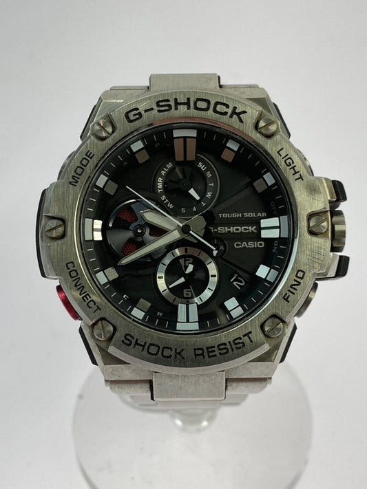 【中古品】【メンズ】 G-SHOCK ジーショック GST-B100 メンズ 腕時計 ウォッチ CASIO 196-260318-em-19-min カラー：シルバー 万代Net店