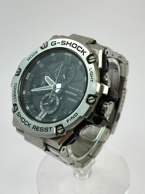 【中古品】【メンズ】 G-SHOCK ジーショック GST-B100 メンズ 腕時計 ウォッチ CASIO 196-260318-em-19-min カラー：シルバー 万代Net店