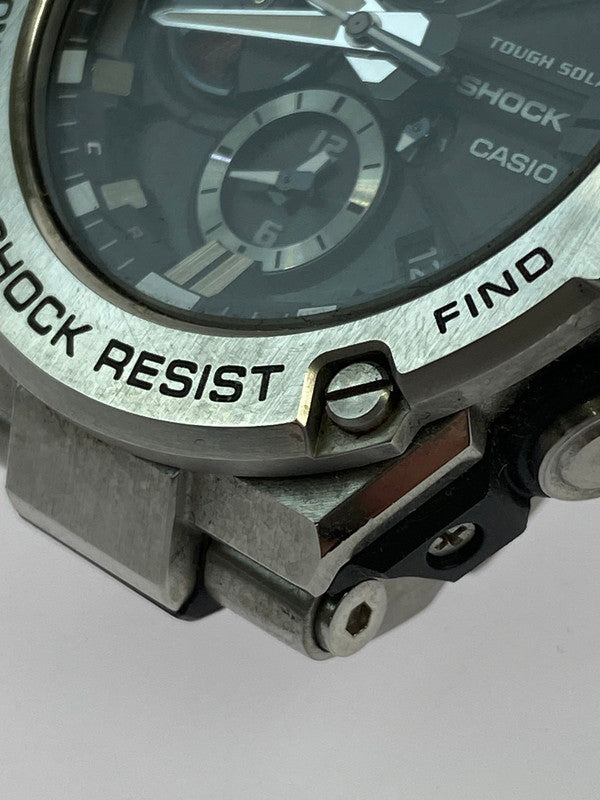 【中古品】【メンズ】 G-SHOCK ジーショック GST-B100 メンズ 腕時計 ウォッチ CASIO 196-260318-em-19-min カラー：シルバー 万代Net店