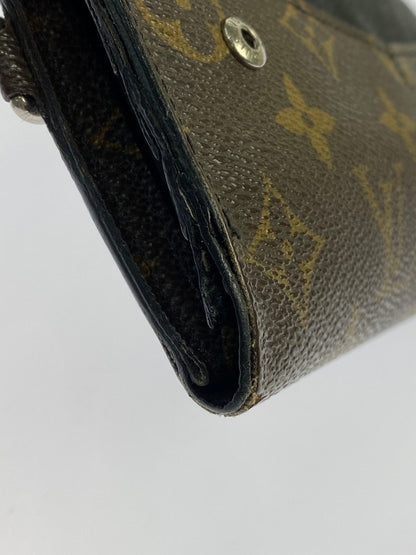 【現状渡し品】【メンズ/レディース】 LOUIS VUITTON ルイ・ヴィトン M60168 MI0161 モノグラムマカサー ポルトフォイユロン 長財布 179-260321-zi-06-min カラー：ブラウン 万代Net店