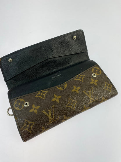 【現状渡し品】【メンズ/レディース】 LOUIS VUITTON ルイ・ヴィトン M60168 MI0161 モノグラムマカサー ポルトフォイユロン 長財布 179-260321-zi-06-min カラー：ブラウン 万代Net店