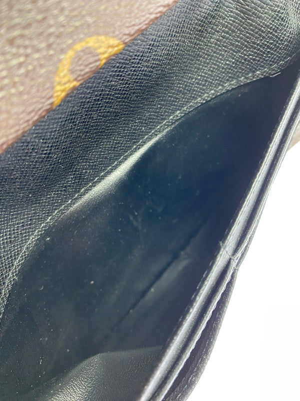 【現状渡し品】【メンズ/レディース】 LOUIS VUITTON ルイ・ヴィトン M60168 MI0161 モノグラムマカサー ポルトフォイユロン 長財布 179-260321-zi-06-min カラー：ブラウン 万代Net店