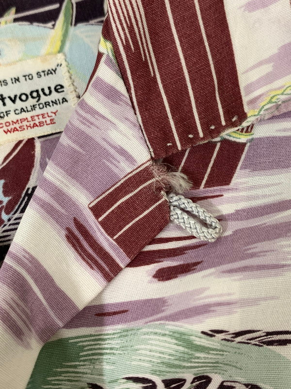 【中古品】【メンズ】 ARTVOGUE 50's HAWAIANN SHIRT アートヴォーグ 50年代 ハワイアンシャツ 半袖シャツ トップス 146-260316-yn-11-min サイズ：M カラー：マルチカラー 万代Net店