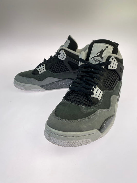 【中古品】【メンズ】 NIKE ナイキ AIR JORDAN 4 RETRO FEAR FQ8138-002 エアジョーダン4 レトロ フィアー スニーカー メンズ 靴 シューズ 160-260318-em-02-min サイズ：27.0cm カラー：ブラック系 万代Net店