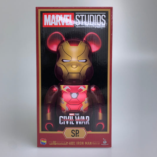 【中古品】 Happyくじ/MARVEL STUDIOS 「BE@RBRICK」/SP賞 BE@RBRICK 400％ アイアンマン マーク46 フィギュア アメコミ 055-260522-em-07-min 万代Net店