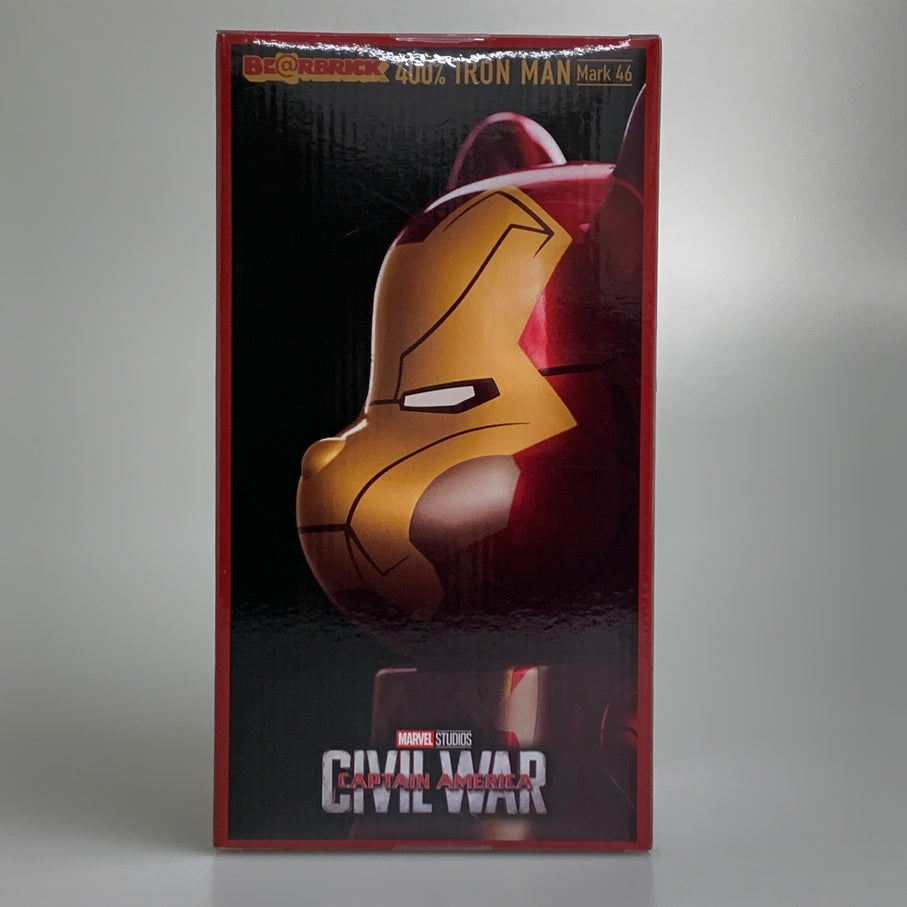 【中古品】 Happyくじ/MARVEL STUDIOS 「BE@RBRICK」/SP賞 BE@RBRICK 400％ アイアンマン マーク46 フィギュア アメコミ 055-260522-em-07-min 万代Net店