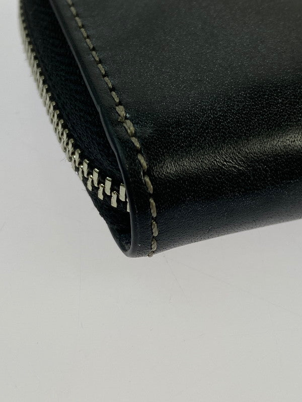 【中古品】【メンズ/レディース】 Paul Smith ポール・スミス ワックスレザー コインケース 813-062 小銭入れ 小物 200-260318-em-20-min カラー：ブラック 万代Net店