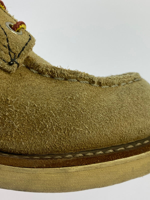 【中古品】【メンズ】 RED WING レッドウィング 6INCH CLASSIC MOC TOE 8173 6インチ クラシック モック トゥ ブーツ 靴 メンズ ラフアウト 164-260318-em-14-min サイズ：25.5cm カラー：ベージュ 万代Net店