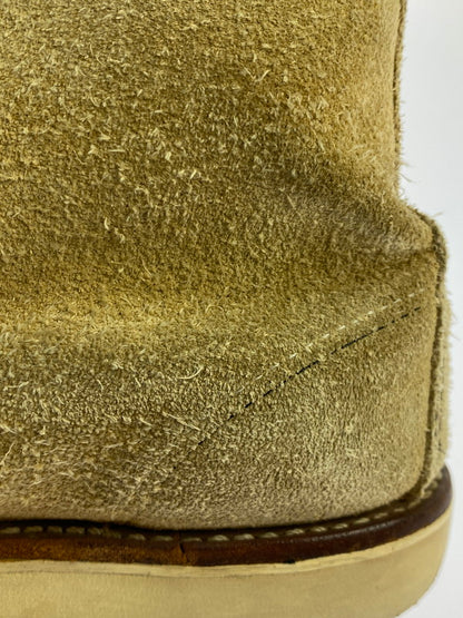 【中古品】【メンズ】 RED WING レッドウィング 6INCH CLASSIC MOC TOE 8173 6インチ クラシック モック トゥ ブーツ 靴 メンズ ラフアウト 164-260318-em-14-min サイズ：25.5cm カラー：ベージュ 万代Net店