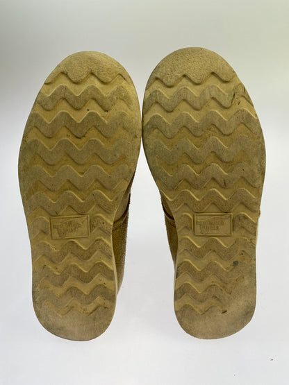 【中古品】【メンズ】 RED WING レッドウィング 6INCH CLASSIC MOC TOE 8173 6インチ クラシック モック トゥ ブーツ 靴 メンズ ラフアウト 164-260318-em-14-min サイズ：25.5cm カラー：ベージュ 万代Net店