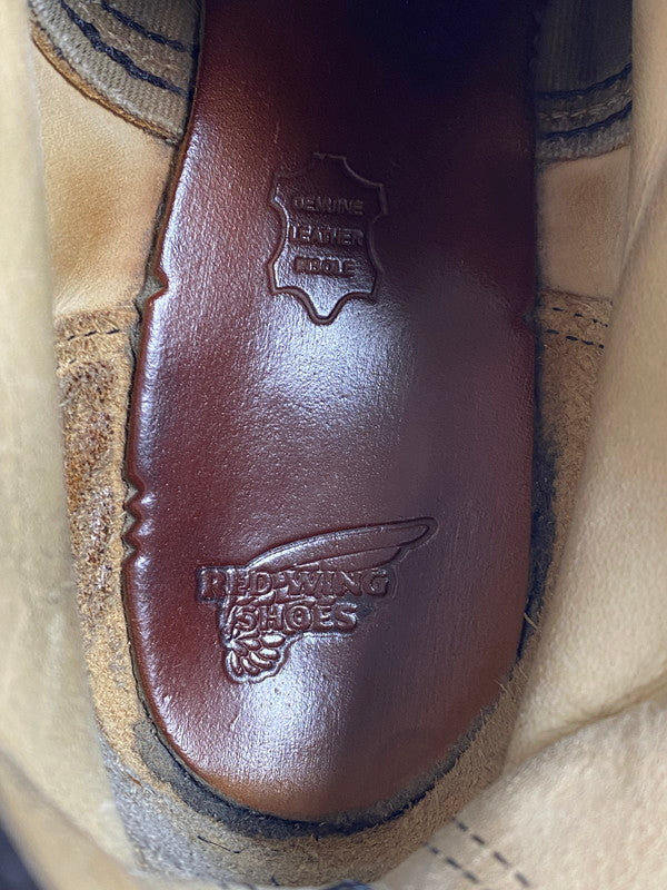 【中古品】【メンズ】 RED WING レッドウィング 6INCH CLASSIC MOC TOE 8173 6インチ クラシック モック トゥ ブーツ 靴 メンズ ラフアウト 164-260318-em-14-min サイズ：25.5cm カラー：ベージュ 万代Net店