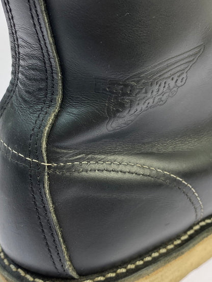 【中古品】【メンズ】 RED WING レッドウィング IRISH SETTER MOC TOE BOOTS 8130 アイリッシュセッター モックトゥ ブーツ 164-260318-em-12-min サイズ：UK 6 1/2 カラー：ブラック 万代Net店