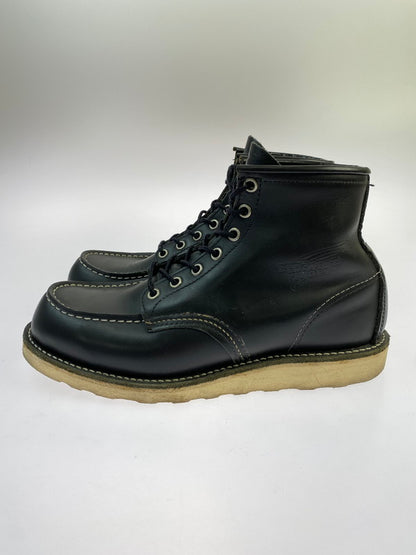 【中古品】【メンズ】 RED WING レッドウィング IRISH SETTER MOC TOE BOOTS 8130 アイリッシュセッター モックトゥ ブーツ 164-260318-em-12-min サイズ：UK 6 1/2 カラー：ブラック 万代Net店