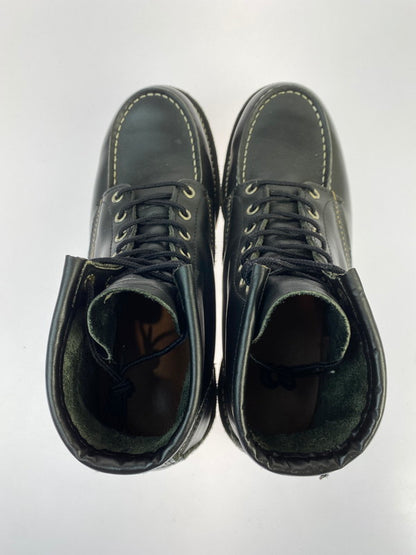 【中古品】【メンズ】 RED WING レッドウィング IRISH SETTER MOC TOE BOOTS 8130 アイリッシュセッター モックトゥ ブーツ 164-260318-em-12-min サイズ：UK 6 1/2 カラー：ブラック 万代Net店