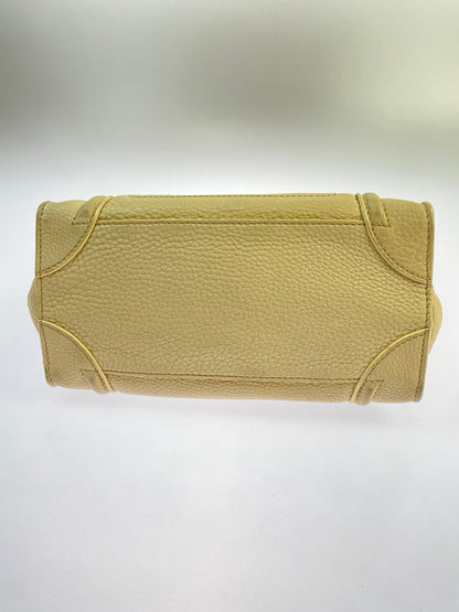 【現状渡し品】【レディース】 CELINE セリーヌ CELINE セリーヌ 167793GFL ラゲージマイクロショッパー バッグ カバン 鞄 180-260321-zi-01-min カラー：ベージュ 万代Net店