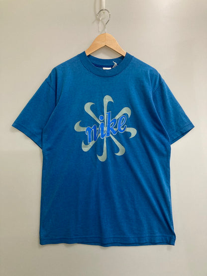 【中古品】【メンズ】 NIKE ナイキ 90’s 風車ロゴ SS TEE 90年代 ショートスリーブ シャツ トップス 146-260319-SH-10-min サイズ：不明 カラー：ブルー 万代Net店