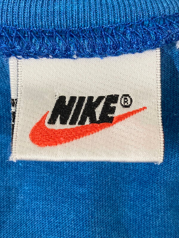 【中古品】【メンズ】 NIKE ナイキ 90’s 風車ロゴ SS TEE 90年代 ショートスリーブ シャツ トップス 146-260319-SH-10-min サイズ：不明 カラー：ブルー 万代Net店