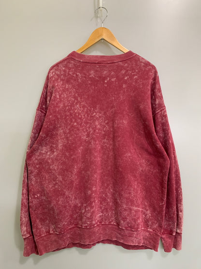 【現状渡し品】【メンズ】 NUTMEG ナツメグ USA製 NBA CHICAGO BULLS SWEAT SHIRT スウェットシャツ トレーナー 146-260718-AS-14-min サイズ：L カラー：パープル 万代Net店