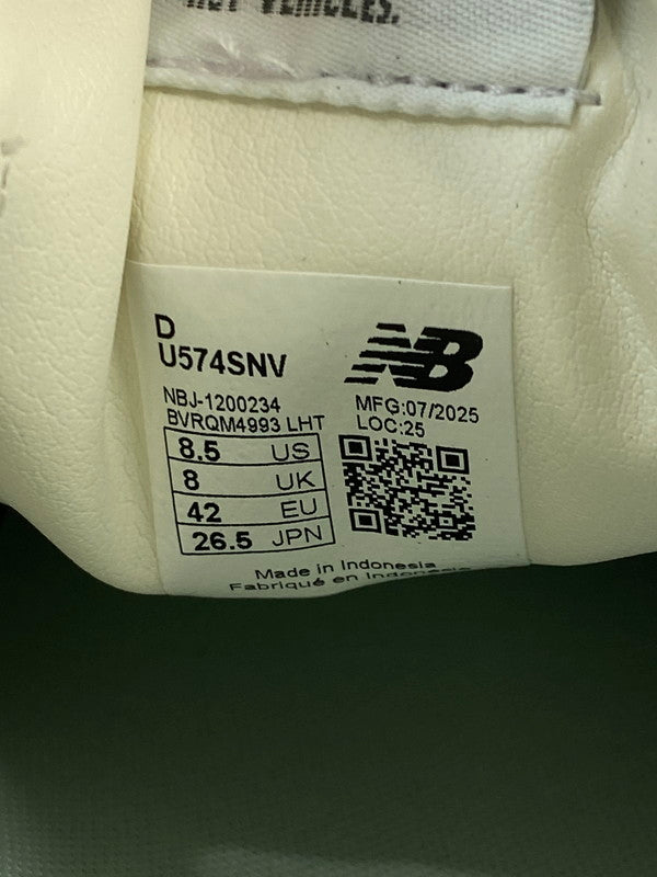 【中古美品】【メンズ/レディース】 NEW BALANCE ニューバランス U574SNV 靴 シューズ スニーカー SNEAKER 163-260320-zi-48-min サイズ：26.5cm カラー：グレー 万代Net店