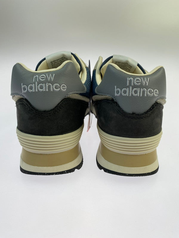 【中古美品】【メンズ】 NEW BALANCE ニューバランス U574SGG 靴 シューズ スニーカー SNEAKER 163-260320-zi-51-min サイズ：27cm カラー：ブラック/ブルー 万代Net店