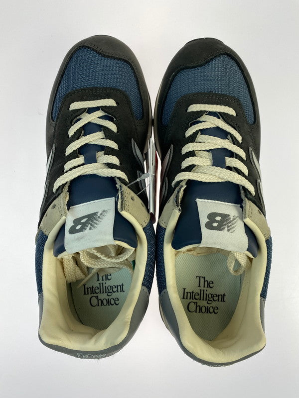 【中古美品】【メンズ】 NEW BALANCE ニューバランス U574SGG 靴 シューズ スニーカー SNEAKER 163-260320-zi-51-min サイズ：27cm カラー：ブラック/ブルー 万代Net店