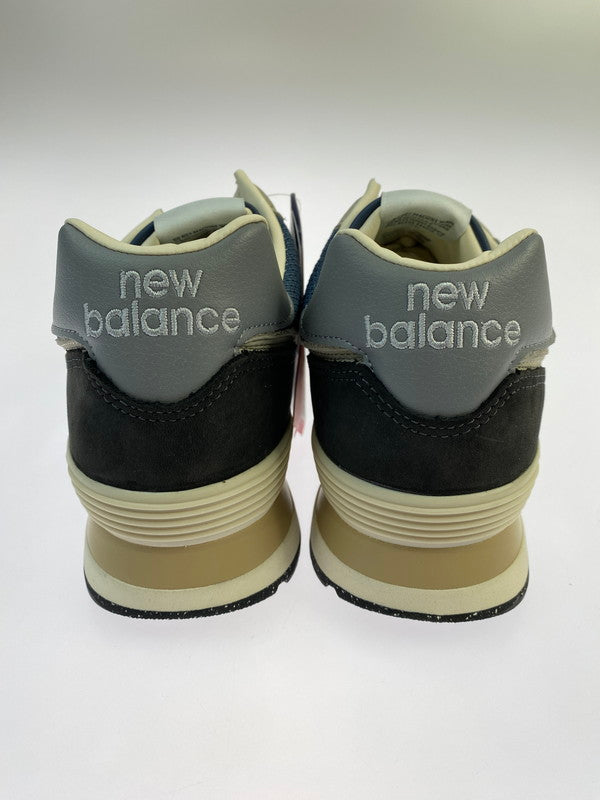 【中古美品】【メンズ】 NEW BALANCE ニューバランス U574SGG 靴 シューズ スニーカー SNEAKER 163-260320-zi-52-min サイズ：27.5cm カラー：ブラック/ブルー 万代Net店