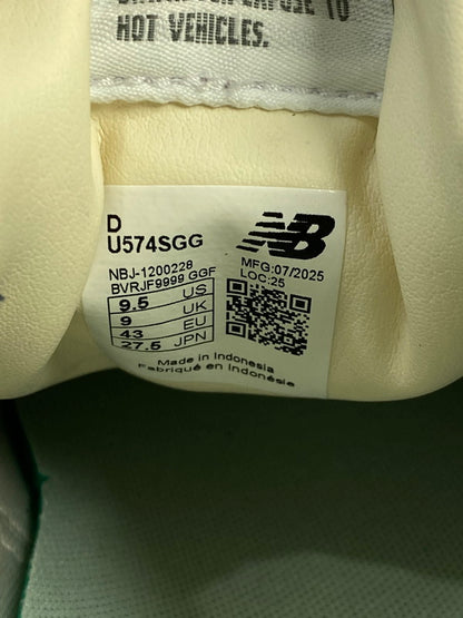 【中古美品】【メンズ】 NEW BALANCE ニューバランス U574SGG 靴 シューズ スニーカー SNEAKER 163-260320-zi-52-min サイズ：27.5cm カラー：ブラック/ブルー 万代Net店