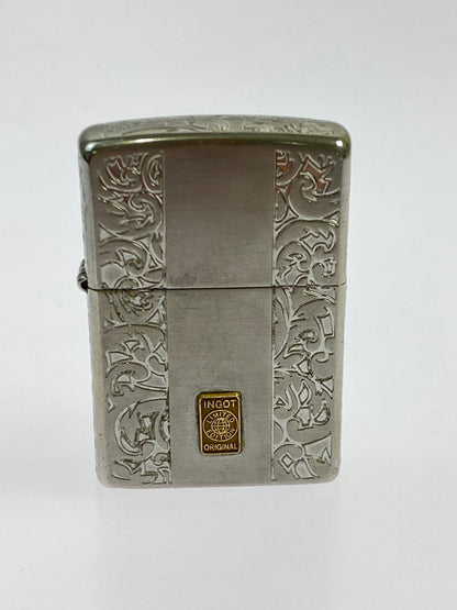 【中古品】【メンズ/レディース】 ZIPPO ジッポ GOLD INGOT 083 200 オイルライター 206-260321-zi-13-min カラー：シルバー 万代Net店