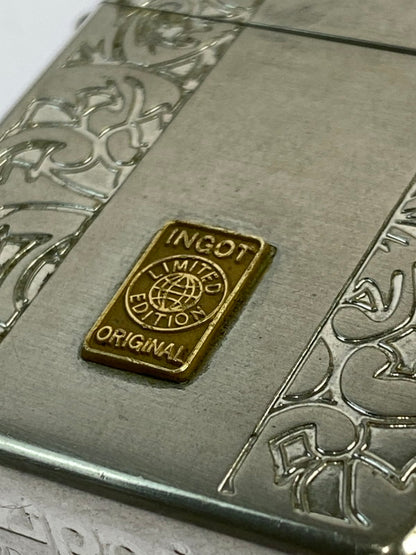 【中古品】【メンズ/レディース】 ZIPPO ジッポ GOLD INGOT 083 200 オイルライター 206-260321-zi-13-min カラー：シルバー 万代Net店
