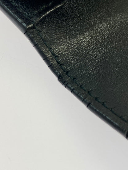【中古品】【メンズ/レディース】 BOTTEGAVENETA ボッテガヴェネタ イントレチャート 長財布 ロング ウォレット メンズ レディース 181-260403-em-53-min カラー：ブラック 万代Net店